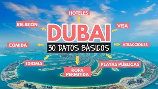 Dubai: 30 datos que necesitas para tu viaje