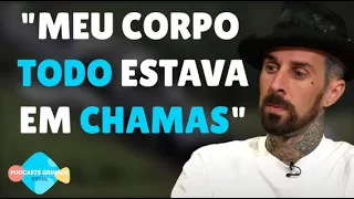 TRAVIS BARKER BLINK 182 SOBRE COMO SOBREVIVEU A ACIDENTE DE AVIÃO | LEGENDADO