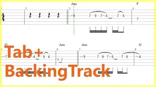 Rainbow - Temple Of The King Guitar Solo Tab+BackingTrack