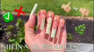 Trying SHEIN Nail Products! Hit or Miss? | Safiya Jordan