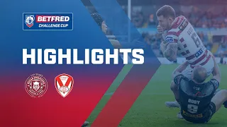 Highlights | Wigan Warriors v St Helens | Betfred Challenge Cup Semi-Final