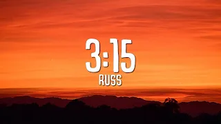 [1 Hour] Russ - 3:15 (Slowed Down   Reverb) LYRICS New Song 2023