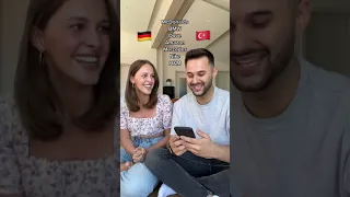 SO klingt Deutsch 🇩🇪 vs. Türkisch 🇹🇷 😂 | #Shorts