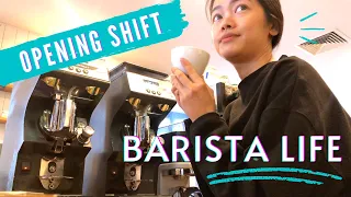 BARISTA VLOG | Opening Routine at Melbourne Cafe Vlog | Barista Life