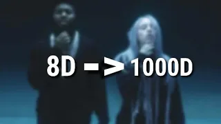 Billie Eilish, Khalid - lovely ( 1000D Audio |Not| 8D Audio ) Use HeadPhone | Share