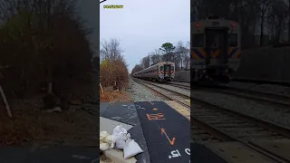 Marc Train Approaches Idiots On Tracks #shorts Police Use Emergency Equipment To Clear Tracks♦ 2 POV