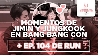 JIKOOK MOMENTS EN BangBangCon_The Live + RUN EP. 104 (Cecilia Kookmin)