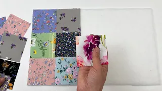 Sewing idea from leftover fabric. Turn trash into something beautiful.