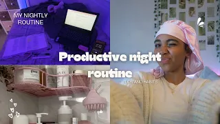 Productive Night routine