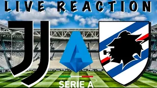 JUVENTUS SAMPDORIA LIVE REACTION!!!!!!!!