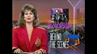 The Lawnmower Man - Behind The Scenes (1992) Entertainment Tonight