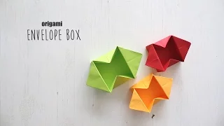 How to make Origami Envelope Box