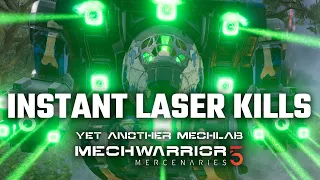 This Laser Dire Wolf Build is INSANE - Yet Another Mechwarrior 5: Mercenaries Modded Episode 77