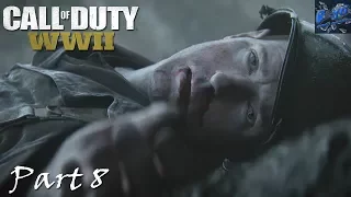 CALL OF DUTY- WW2 Campaign Mission Walkthrough Gameplay Part 8 (Hill 493) Full Mission