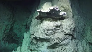 The IMAX flange at the Lost City hydrothermal field.