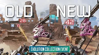 All Weapons Before vs After - Apex Legends Evolution Collection Event