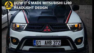 How It's Made Mitsubishi L200 Headlight Design