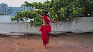 Ambe Ambike Jagadambike by Little girl Aanya | Bharata Natyam | Devotional