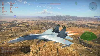 7 kills in 55 seconds, Su27 Warthunder