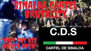Sinaloa Cartel Cut A Permanent Smile Into A Los Zeta Members Face | An Old School Cartel Video