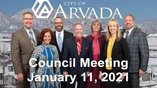 Arvada City Council Meeting - January 11, 2021