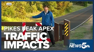 Traffic Impact of Pikes Peak Apex Race This Weekend In Southern Colorado