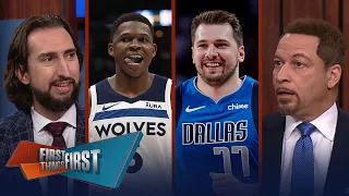 Luka, Tatum & Anthony Edwards battle for supremacy in King of the Hill | NBA | FIRST THINGS FIRST