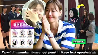 JDI ORG PERTAMA !! Mega hadiri pensiun nya hansongyi🥺Thx Legend resmi umumkan pensi🔴 terbaru ini