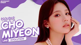 (G)I-DLE - Miyeon (until Queencard) 🌙 𝐋𝐢𝐧𝐞 𝐄𝐯𝐨𝐥𝐮𝐭𝐢𝐨𝐧