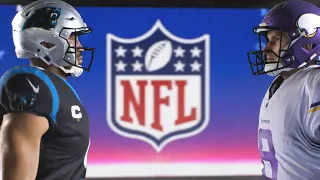 Madden NFL 24 - Minnesota Vikings Vs Carolina Panthers Simulation Week 4 All-Madden PS5 Gameplay
