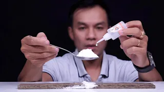 Super Glue and Baking Soda! Pour Glue on Baking Soda amaze tricks