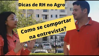 Profissionais do Agro - Emprego no Agro, entrevista, perfil?