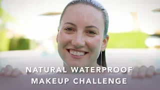 Natural waterproof makeup test (will it survive the pool?)