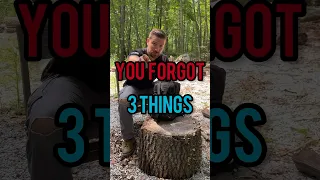 BUGOUT BAG FAILS!!!! 3 things you forgot to put in your bugout bag!! #bugout #bugoutbag #survival