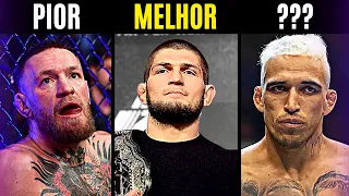 RANKING DOS CAMPEÕES PESO LEVE DO UFC (DO PIOR AO MELHOR)