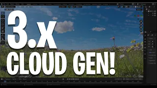 Blender 3.x - Volumetric Cloud Generator!