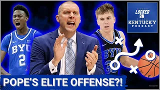 Breaking down Mark Pope's ELITE offense he's bringing to Kentucky basketball! (ft. @hoopvision68)