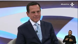 Roda Viva: João Doria comenta abertura de São Paulo e situação de pandemia no Brasil