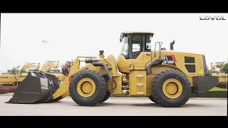 LOVOL FL976H 7T big loading capacity payloader working video