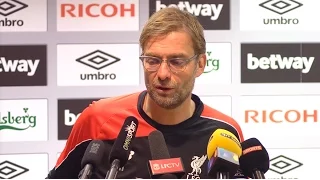 West Ham 2-0 Liverpool - Jurgen Klopp's Post Match Press Conference