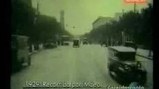 Montevideo-recorrida por Av. 8 de Octubre-1929