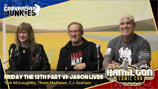 Friday the 13th Jason Lives - CJ Graham, Thom Mathews & McLoughlin Hamilton Comic Con