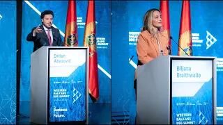 Western Balkans ESG Summit 2023: ​​Closing remarks by Biljana Braithwaite and Dritan Abazović