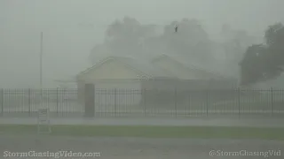 Hurricane Ida hits Mathews, LA - 8/29/2021