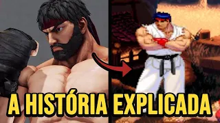 A HISTÓRIA da saga STREET FIGHTER EXPLICADA e COMPLETA em ordem cronológica