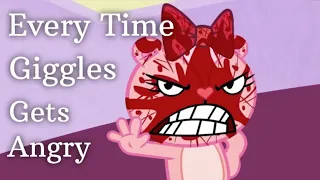 Every time Giggles gets angry | Happy Tree Friends