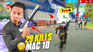 My Next Fav Gun Mac10 😍 29 Kills in Solo Vs Squad 🔥 Tonde Gamer - Free Fire Max