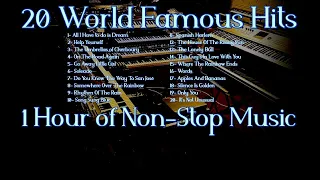 20 World Famous Hits - 1 Hour of Non-Stop Music - OMAR GARCIA - ORGAN & KEYBOARDS