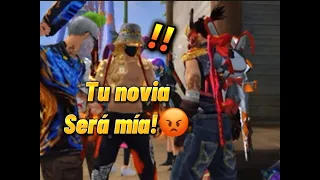 APUESTA A SU NOVIA Y YO MI CUENTA DE FREE FIRE 😱