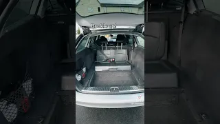 Setting Up The Third Row Seats In Benz E350 (W211) Wagon